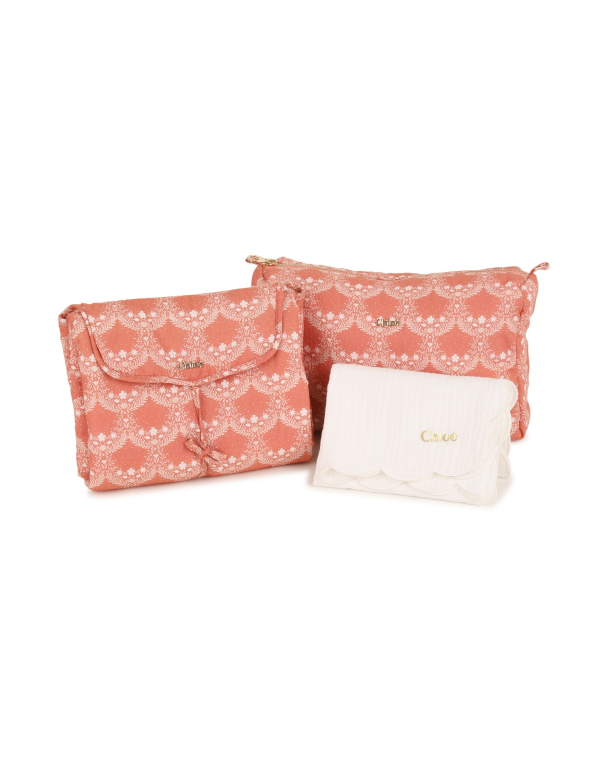 Набор (косметичка, пеленальный коврик, полотенце)