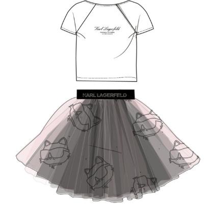 Футболка, юбка