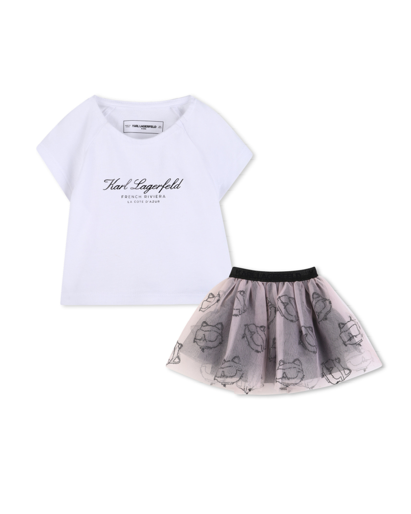 Футболка, юбка