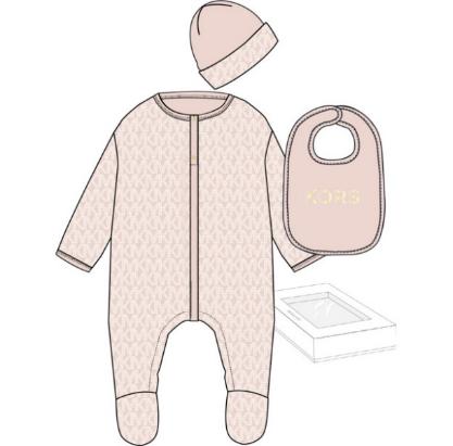 Комбинезон, шапка, слюнявчик в упаковке