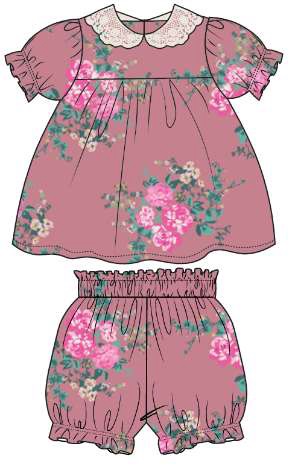 Блузка, шорты