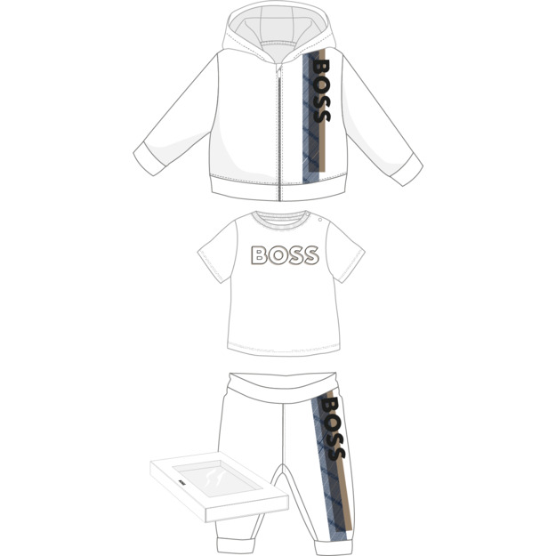 Толстовка, футболка и брюки