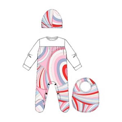 Комбинезон с шапкой и слюнявчиком