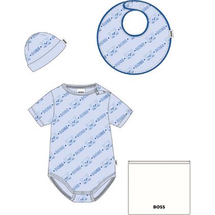 Боди, шапка и слюнявчик