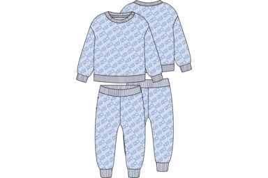 Костюм (толстовка, брюки)