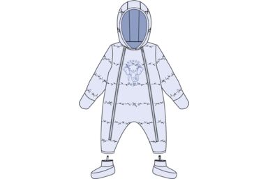 Комбинезон утепленный