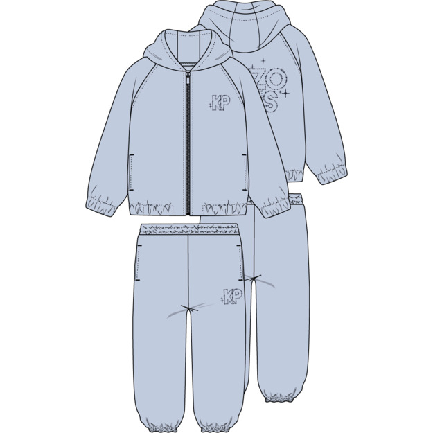 Костюм (толстовка, брюки)