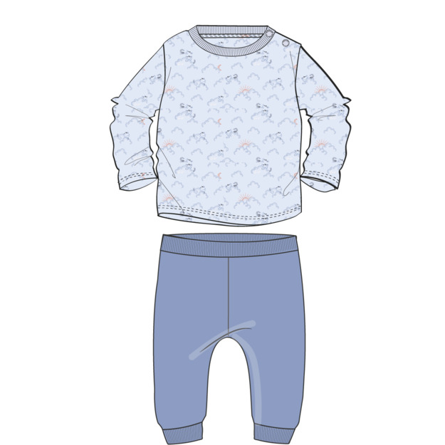 Костюм (футболка, брюки)