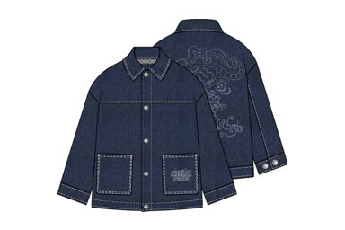 Куртка джинсовая