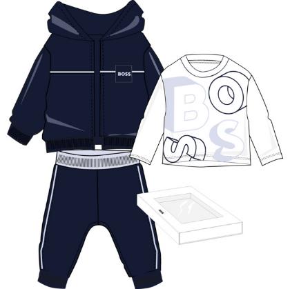 Костюм (толстовка, футболка, брюки) в упаковке