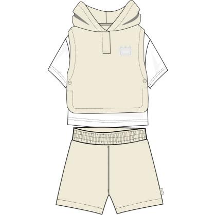 Толстовка, футболка, шорты