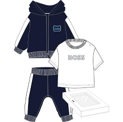 Толстовка, футболка, брюки в упаковке