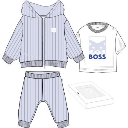 Толстовка, футболка, брюки в упаковке