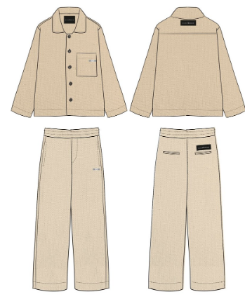 Рубашка с брюками