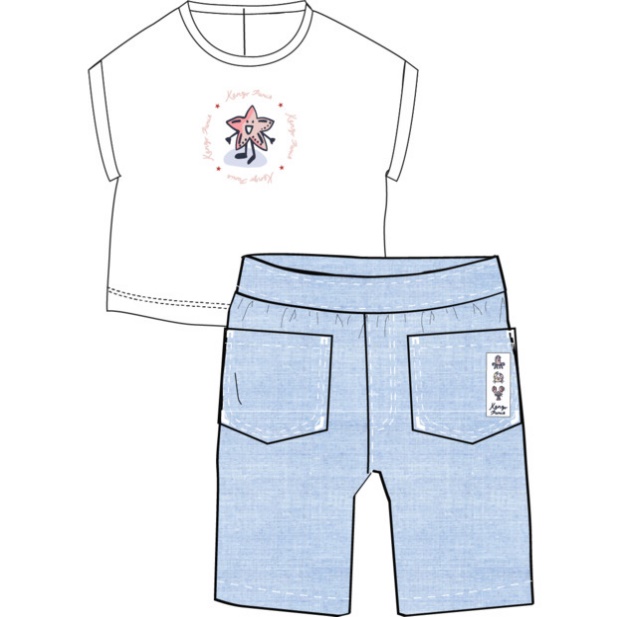 Футболка с брюками