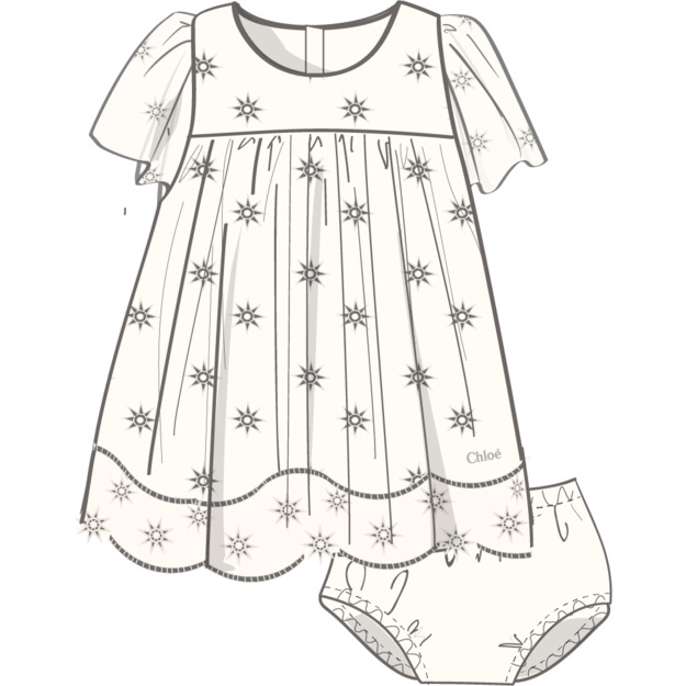 Платье с шортами