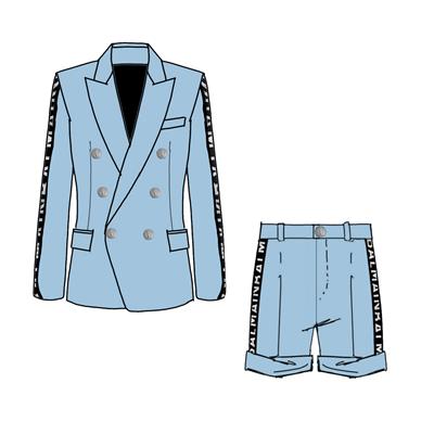 Жакет и шорты