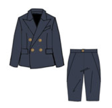 Пиджак с брюками