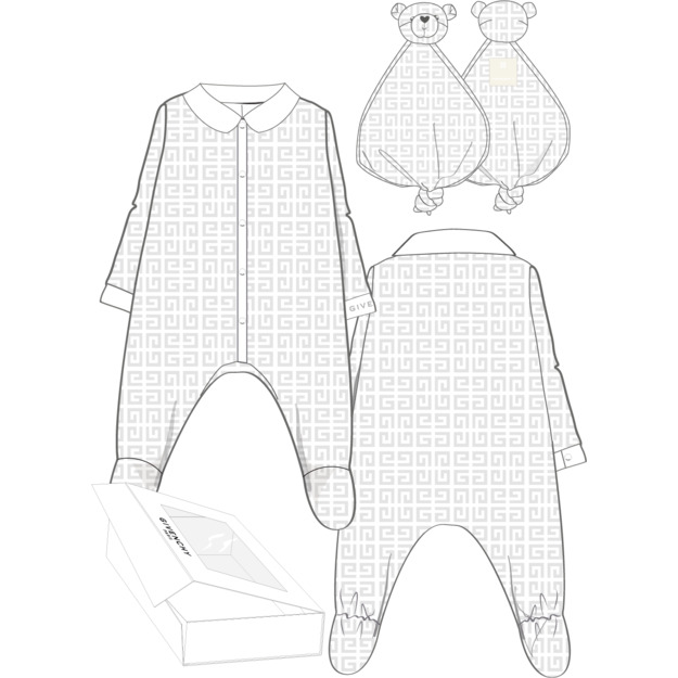 Пижама и игрушка