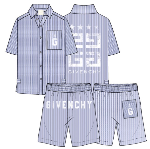 Рубашка и шорты