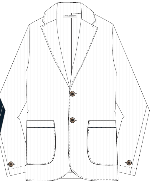 Пиджак с брюками