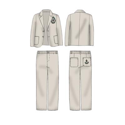 Пиджак с брюками