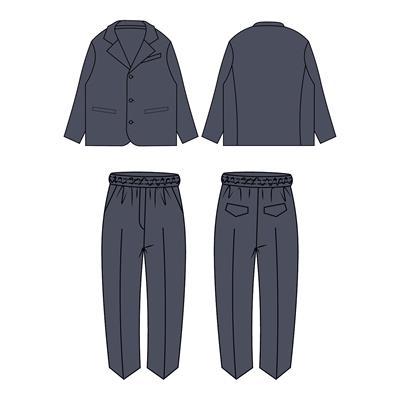 Пиджак с брюками