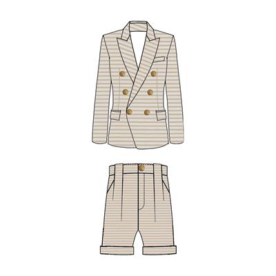 Пиджак с шортами