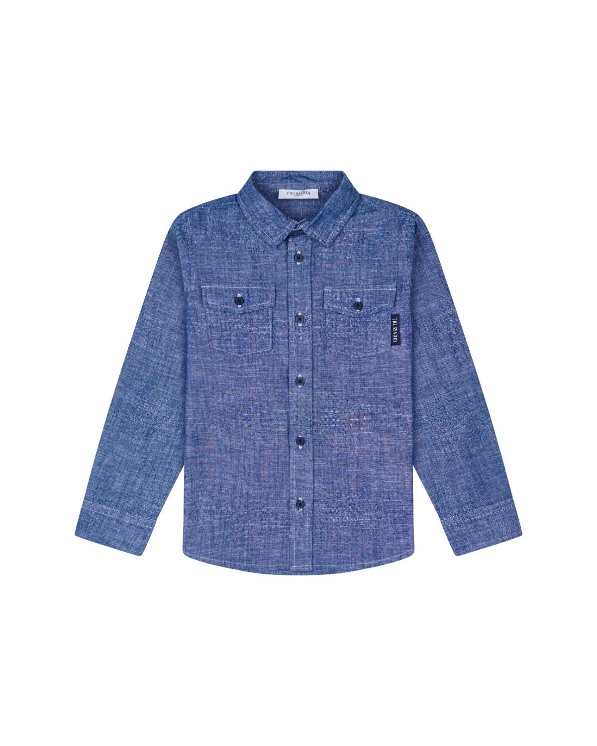 Рубашка джинсовая