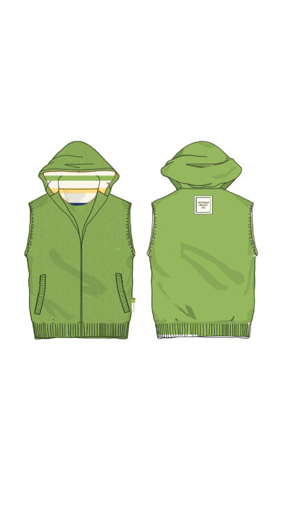 Куртка без рукавов (жилет)