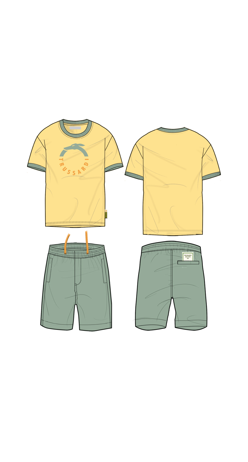 Футболка и шорты