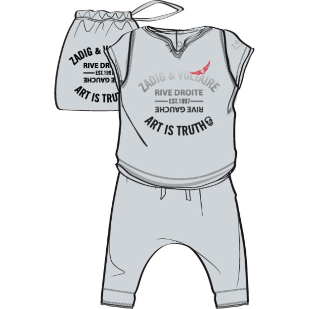 Футболка и легинсы