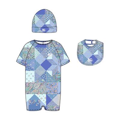 Боди с шапкой и слюнявчиком