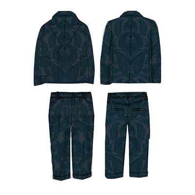 Пиджак с брюками