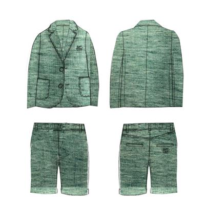 Пиджак с шортами