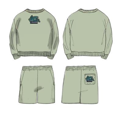 Толстовка с шортами