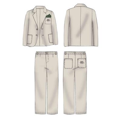 Пиджак с брюками