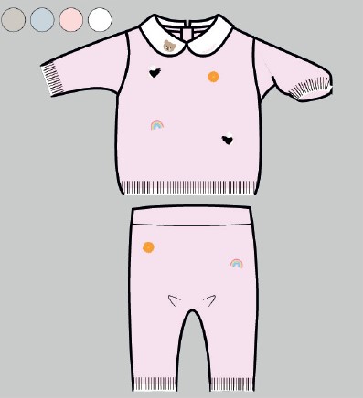 Джемпер с брюками