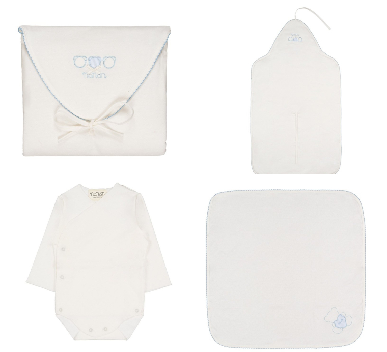 Боди с полотенцем и пеленальным матом в упаковке