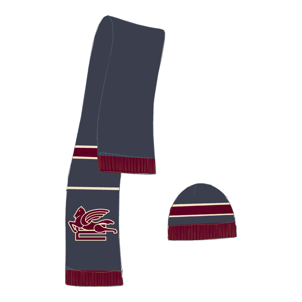 Шапка, шарф