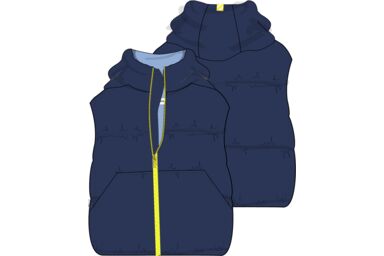 Жилет утепленный