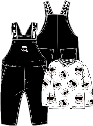 Комбинезон, футболка