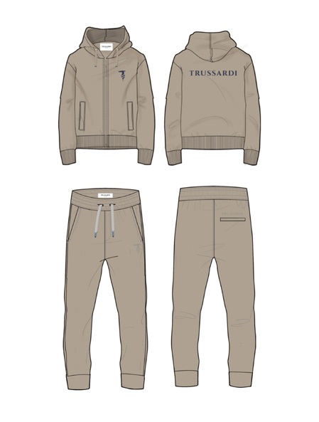 Комплект (толстовка, брюки)