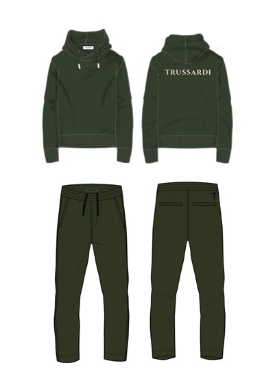 Костюм (толстовка, брюки)