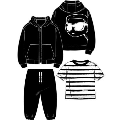 Толстовка, футболка, брюки