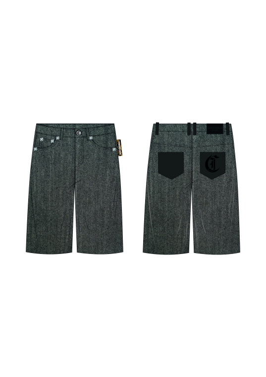 Шорты джинсовые