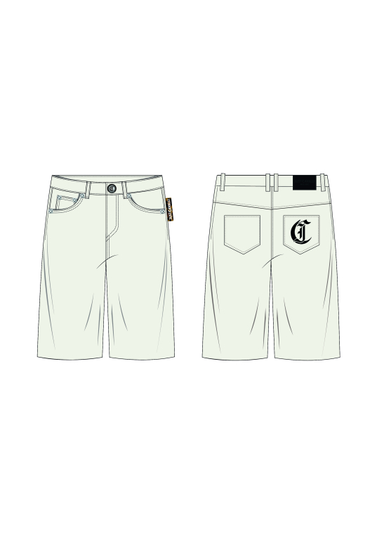 Шорты джинсовые