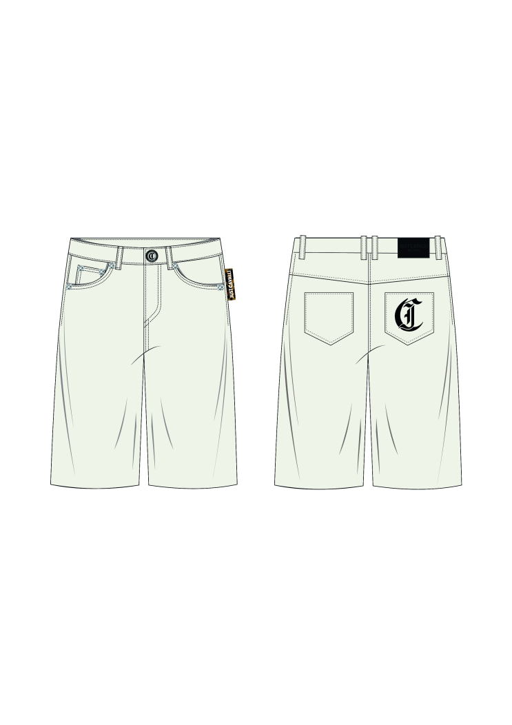 Шорты джинсовые