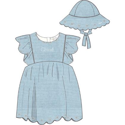 Платье с панамкой