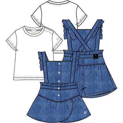 Платье с футболкой